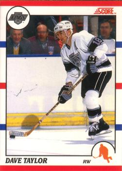 1990-91 Score Canadian #166 Dave Taylor Front
