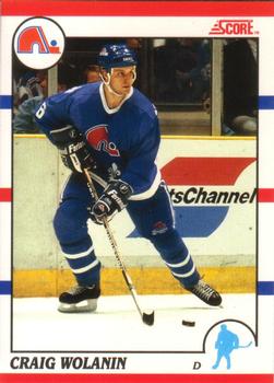 1990-91 Score Canadian #167 Craig Wolanin Front