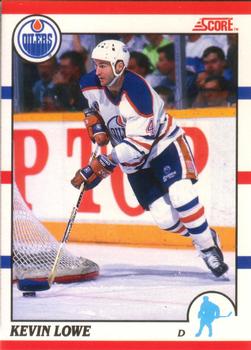 1990-91 Score Canadian #170 Kevin Lowe Front