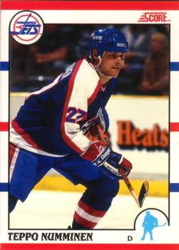 1990-91 Score Canadian #176 Teppo Numminen Front