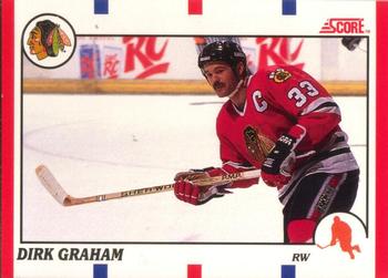 1990-91 Score Canadian #17 Dirk Graham Front