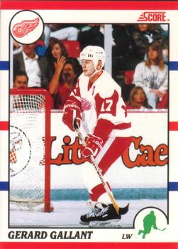 1990-91 Score Canadian #180 Gerard Gallant Front