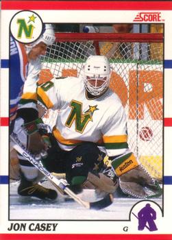 1990-91 Score Canadian #182 Jon Casey Front