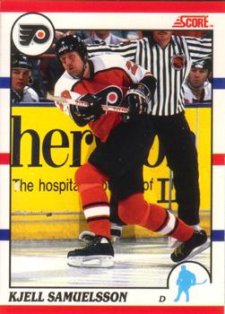 1990-91 Score Canadian #197 Kjell Samuelsson Front