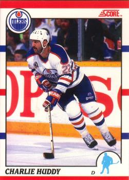 1990-91 Score Canadian #199 Charlie Huddy Front