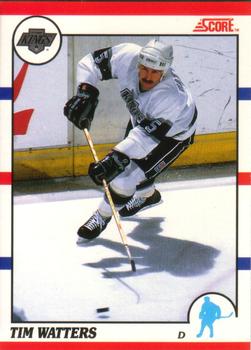 1990-91 Score Canadian #204 Tim Watters Front