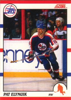 1990-91 Score Canadian #205 Pat Elynuik Front