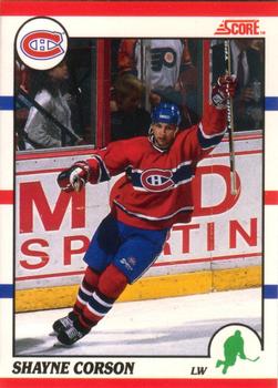 1990-91 Score Canadian #213 Shayne Corson Front