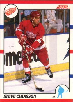 1990-91 Score Canadian #214 Steve Chiasson Front