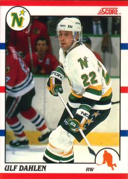 1990-91 Score Canadian #22 Ulf Dahlen Front