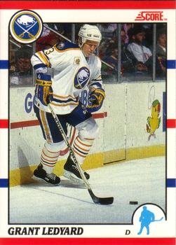 1990-91 Score Canadian #233 Grant Ledyard Front