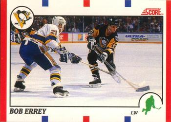 1990-91 Score Canadian #255 Bob Errey Front