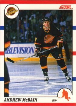 1990-91 Score Canadian #257 Andrew McBain Front