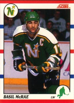 1990-91 Score Canadian #261 Basil McRae Front