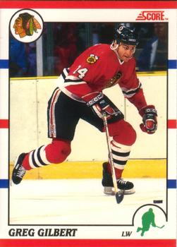1990-91 Score Canadian #264 Greg Gilbert Front