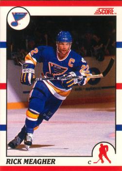 1990-91 Score Canadian #267 Rick Meagher Front