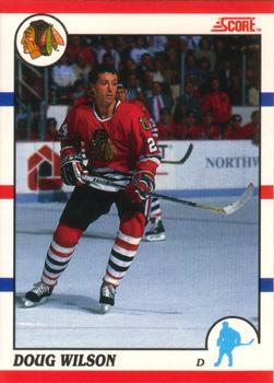 1990-91 Score Canadian #280 Doug Wilson Front