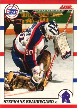 1990-91 Score Canadian #282 Stephane Beauregard Front