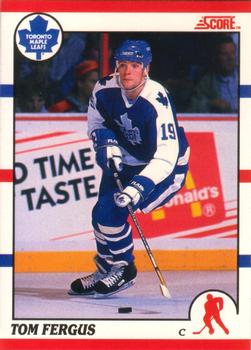 1990-91 Score Canadian #285 Tom Fergus Front