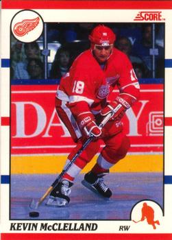 1990-91 Score Canadian #287 Kevin McClelland Front
