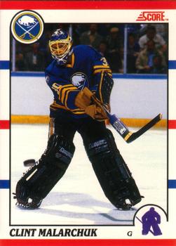1990-91 Score Canadian #289 Clint Malarchuk Front