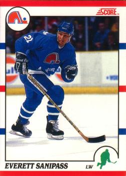 1990-91 Score Canadian #28 Everett Sanipass Front