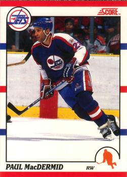1990-91 Score Canadian #296 Paul MacDermid Front