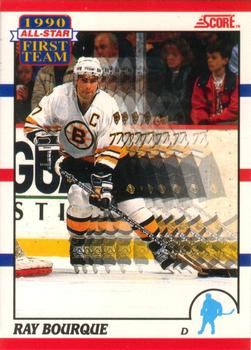 1990-91 Score Canadian #313 Ray Bourque Front