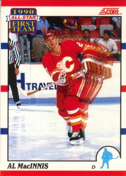 1990-91 Score Canadian #314 Al MacInnis Front