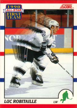 1990-91 Score Canadian #316 Luc Robitaille Front