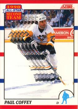 1990-91 Score Canadian #319 Paul Coffey Front