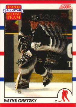 1990-91 Score Canadian #321 Wayne Gretzky Front