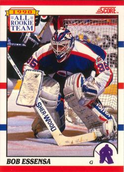 1990-91 Score Canadian #324 Bob Essensa Front