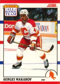 1990-91 Score Canadian #329 Sergei Makarov Front