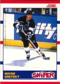 1990-91 Score Canadian #336 Wayne Gretzky Front