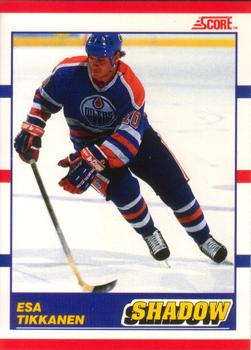 1990-91 Score Canadian #342 Esa Tikkanen Front