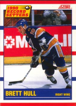 1990-91 Score Canadian #346 Brett Hull Front