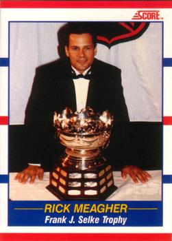 1990-91 Score Canadian #359 Rick Meagher Front