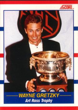 1990-91 Score Canadian #361 Wayne Gretzky Front