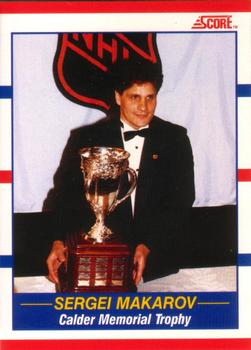 1990-91 Score Canadian #362 Sergei Makarov Front