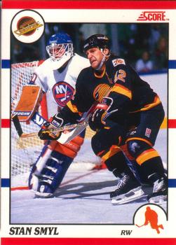 1990-91 Score Canadian #374 Stan Smyl Front