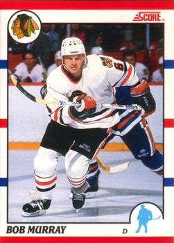1990-91 Score Canadian #376 Bob Murray Front