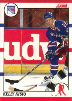 1990-91 Score Canadian #37 Kelly Kisio Front
