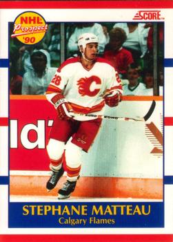 1990-91 Score Canadian #381 Stephane Matteau Front