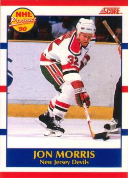 1990-91 Score Canadian #401 Jon Morris Front