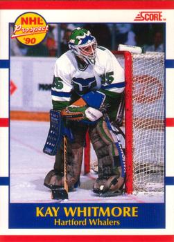 1990-91 Score Canadian #402 Kay Whitmore Front