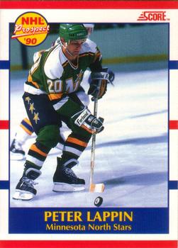 1990-91 Score Canadian #403 Peter Lappin Front