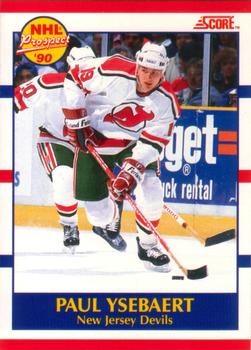 1990-91 Score Canadian #406 Paul Ysebaert Front