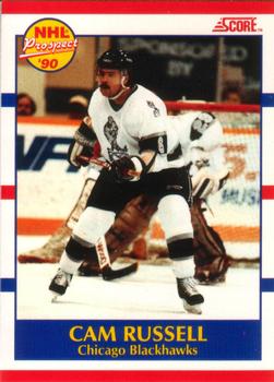 1990-91 Score Canadian #408 Cam Russell Front