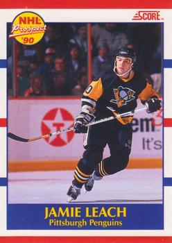1990-91 Score Canadian #420 Jamie Leach Front